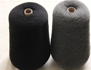好再來加工廠 生產(chǎn)定制13s優(yōu)質黑色紗線 毛線 紡織棉紗 棉線