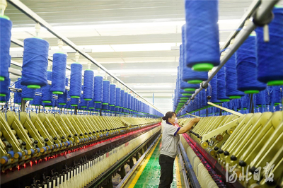 河北南宮:科技創(chuàng)新助羊絨產(chǎn)業(yè)提檔升級